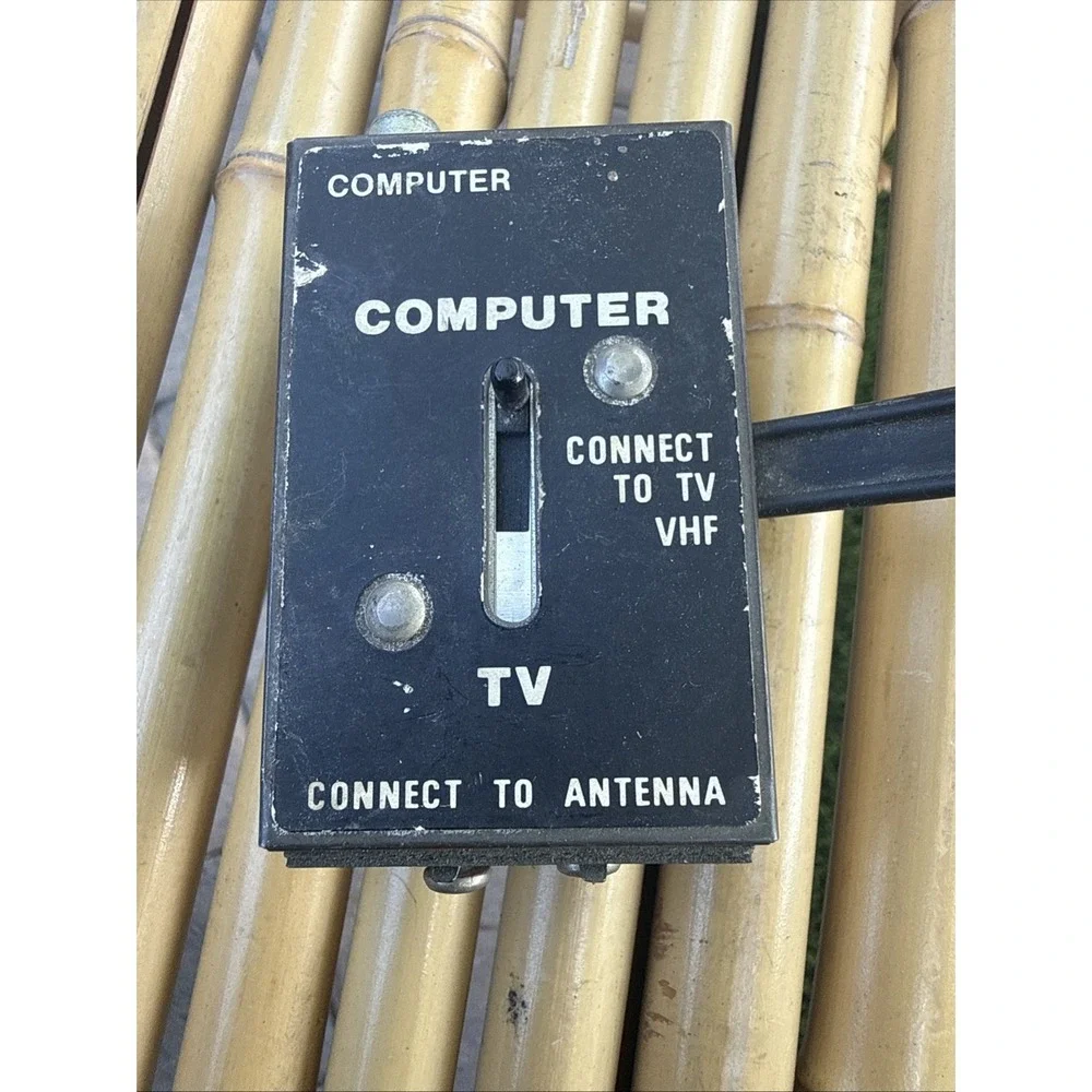 Vintage TV/Game/Computer RF Switch Box Adapter for Atari 2600 Coleco Other